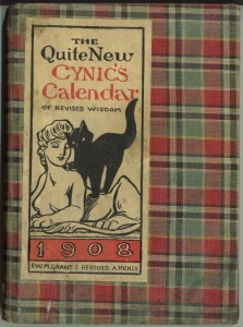Cover of the 1908 calendar