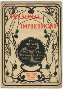 Impressions Aug 1900 cover