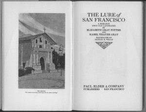 Title page of "The Lure of San Francisco"