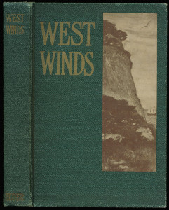 Cover of "West Winds", green cloth