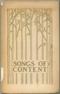 Songs of Content 1st ed cover