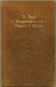 Book of Hospitalities cover