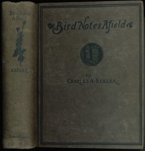 Cover of the 1899 edition of "Bird Notes Afield"