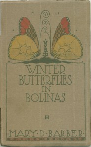Cover of "Winter Butterfiles in Bolinas"