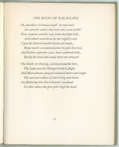 Page 31 of "Sonnets of Crimea"