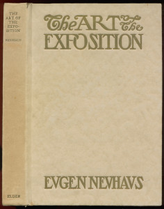 Cover of "Art of the Exposition" (paper on boards)