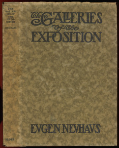 Dustjacket of "Galleries of the Exposition"