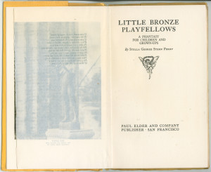 Title page of "Little Bronze Playfellows"